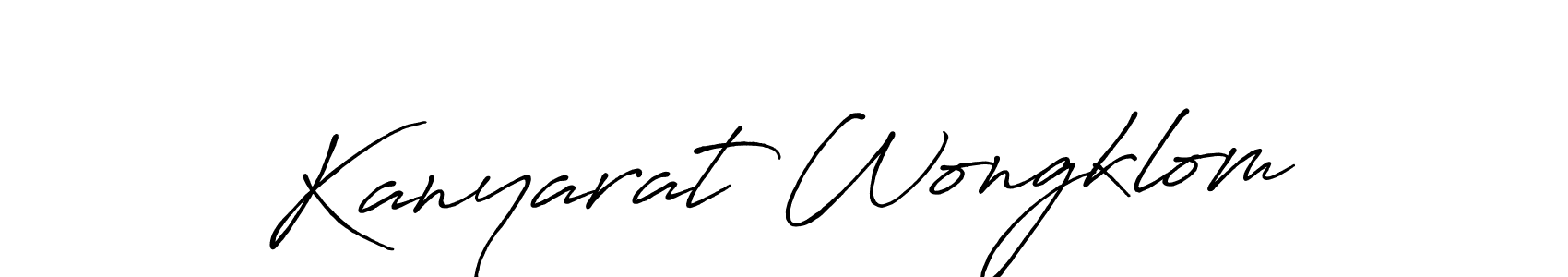 This is the best signature style for the Kanyarat Wongklom name. Also you like these signature font (Antro_Vectra_Bolder). Mix name signature. Kanyarat Wongklom signature style 7 images and pictures png