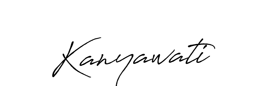 See photos of Kanyawati official signature by Spectra . Check more albums & portfolios. Read reviews & check more about Antro_Vectra_Bolder font. Kanyawati signature style 7 images and pictures png