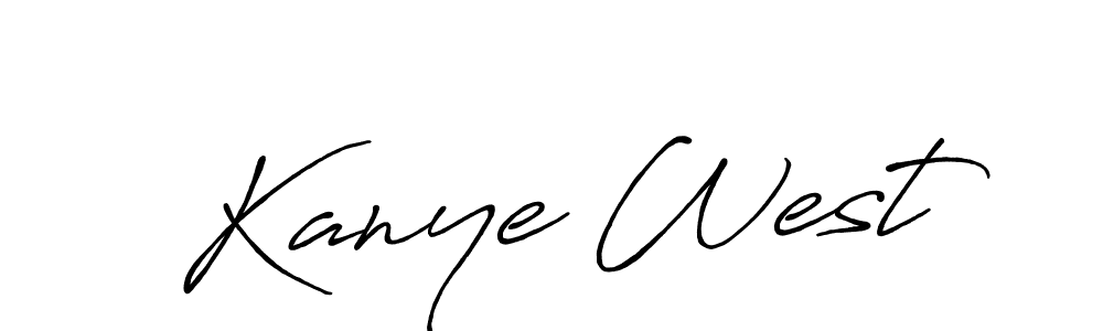 How to make Kanye West name signature. Use Antro_Vectra_Bolder style for creating short signs online. This is the latest handwritten sign. Kanye West signature style 7 images and pictures png