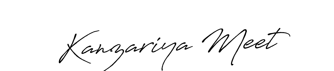 Here are the top 10 professional signature styles for the name Kanzariya Meet. These are the best autograph styles you can use for your name. Kanzariya Meet signature style 7 images and pictures png