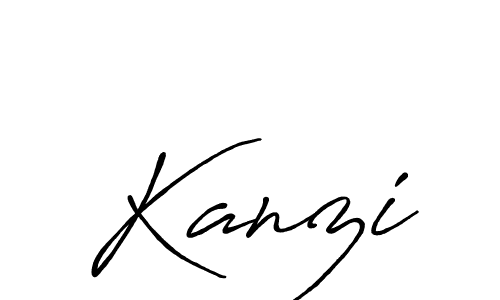 Similarly Antro_Vectra_Bolder is the best handwritten signature design. Signature creator online .You can use it as an online autograph creator for name Kanzi. Kanzi signature style 7 images and pictures png