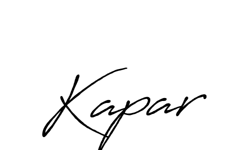 Also we have Kapar name is the best signature style. Create professional handwritten signature collection using Antro_Vectra_Bolder autograph style. Kapar signature style 7 images and pictures png