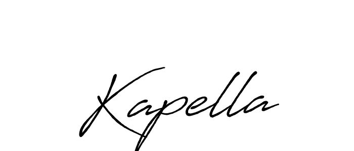 Best and Professional Signature Style for Kapella. Antro_Vectra_Bolder Best Signature Style Collection. Kapella signature style 7 images and pictures png