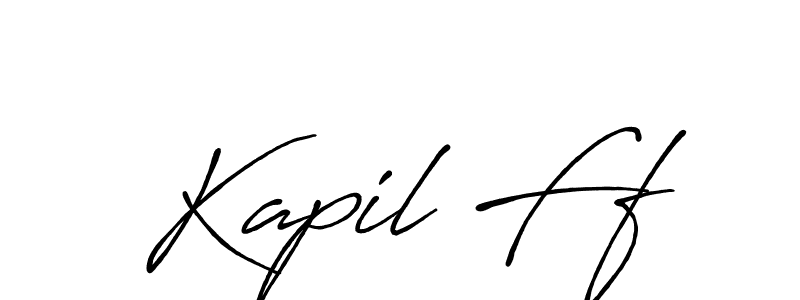 You can use this online signature creator to create a handwritten signature for the name Kapil Ff. This is the best online autograph maker. Kapil Ff signature style 7 images and pictures png