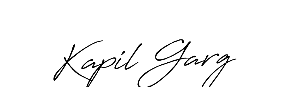 How to Draw Kapil Garg signature style? Antro_Vectra_Bolder is a latest design signature styles for name Kapil Garg. Kapil Garg signature style 7 images and pictures png
