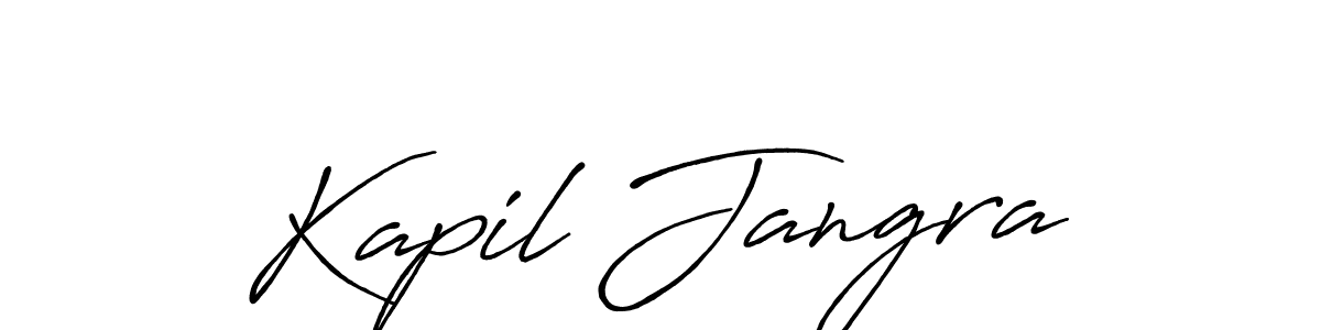 Also You can easily find your signature by using the search form. We will create Kapil Jangra name handwritten signature images for you free of cost using Antro_Vectra_Bolder sign style. Kapil Jangra signature style 7 images and pictures png