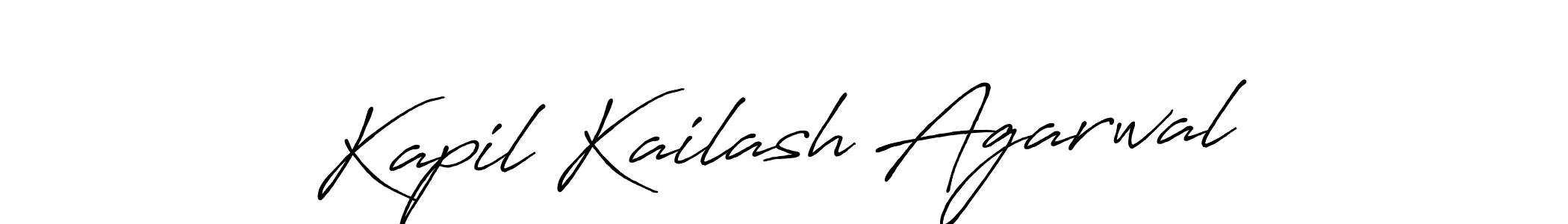 You should practise on your own different ways (Antro_Vectra_Bolder) to write your name (Kapil Kailash Agarwal) in signature. don't let someone else do it for you. Kapil Kailash Agarwal signature style 7 images and pictures png