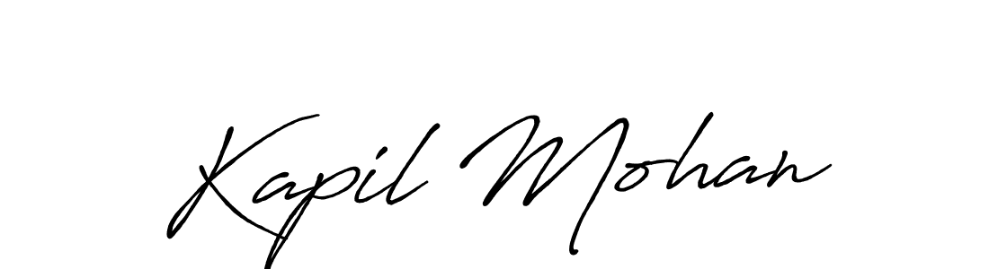 Once you've used our free online signature maker to create your best signature Antro_Vectra_Bolder style, it's time to enjoy all of the benefits that Kapil Mohan name signing documents. Kapil Mohan signature style 7 images and pictures png