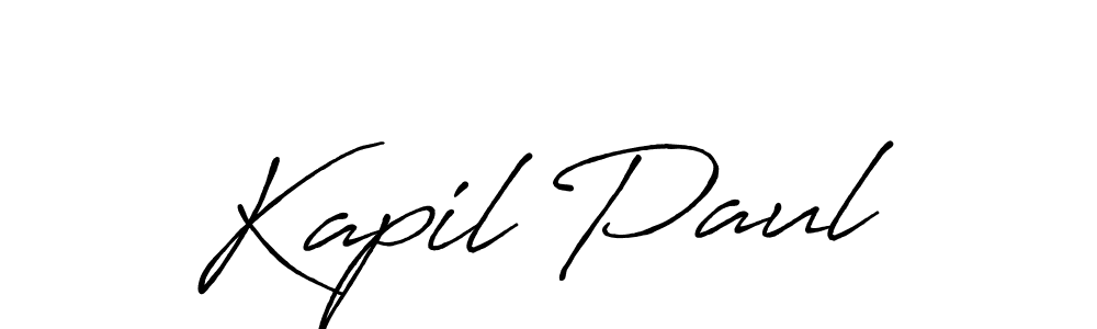 How to Draw Kapil Paul signature style? Antro_Vectra_Bolder is a latest design signature styles for name Kapil Paul. Kapil Paul signature style 7 images and pictures png