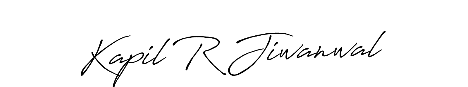 Similarly Antro_Vectra_Bolder is the best handwritten signature design. Signature creator online .You can use it as an online autograph creator for name Kapil R Jiwanwal. Kapil R Jiwanwal signature style 7 images and pictures png