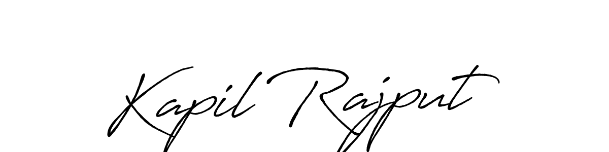 The best way (Antro_Vectra_Bolder) to make a short signature is to pick only two or three words in your name. The name Kapil Rajput include a total of six letters. For converting this name. Kapil Rajput signature style 7 images and pictures png