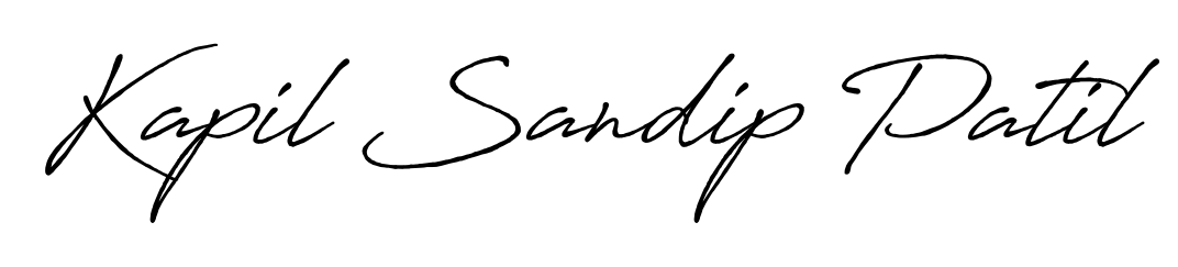 Discover the perfect balance of readability and style for Kapil Sandip Patil with Antro_Vectra_Bolder font. Create your dream signature today. Kapil Sandip Patil signature style 7 images and pictures png