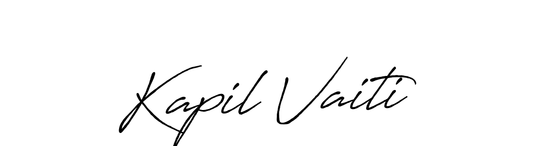 Best and Professional Signature Style for Kapil Vaiti. Antro_Vectra_Bolder Best Signature Style Collection. Kapil Vaiti signature style 7 images and pictures png