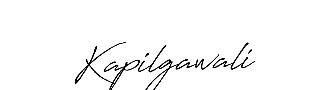 Create a beautiful signature design for name Kapilgawali. With this signature (Antro_Vectra_Bolder) fonts, you can make a handwritten signature for free. Kapilgawali signature style 7 images and pictures png