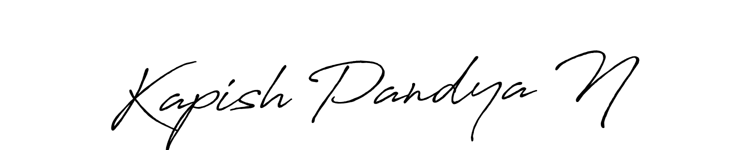 This is the best signature style for the Kapish Pandya N name. Also you like these signature font (Antro_Vectra_Bolder). Mix name signature. Kapish Pandya N signature style 7 images and pictures png