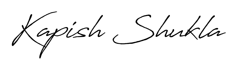Practice writing Kapish Shukla with the flow of Antro_Vectra_Bolder lettering. A fantastic source of inspiration for developing your personal signature style. Kapish Shukla signature style 7 images and pictures png