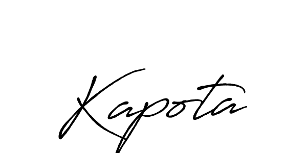 How to Draw Kapota signature style? Antro_Vectra_Bolder is a latest design signature styles for name Kapota. Kapota signature style 7 images and pictures png