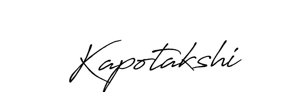 How to Draw Kapotakshi signature style? Antro_Vectra_Bolder is a latest design signature styles for name Kapotakshi. Kapotakshi signature style 7 images and pictures png