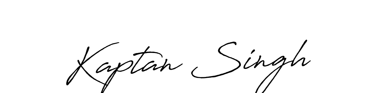 How to make Kaptan Singh signature? Antro_Vectra_Bolder is a professional autograph style. Create handwritten signature for Kaptan Singh name. Kaptan Singh signature style 7 images and pictures png
