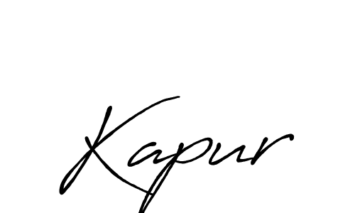 You should practise on your own different ways (Antro_Vectra_Bolder) to write your name (Kapur) in signature. don't let someone else do it for you. Kapur signature style 7 images and pictures png