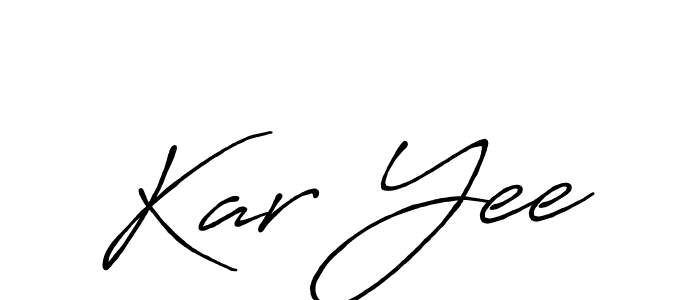 Antro_Vectra_Bolder is a professional signature style that is perfect for those who want to add a touch of class to their signature. It is also a great choice for those who want to make their signature more unique. Get Kar Yee name to fancy signature for free. Kar Yee signature style 7 images and pictures png