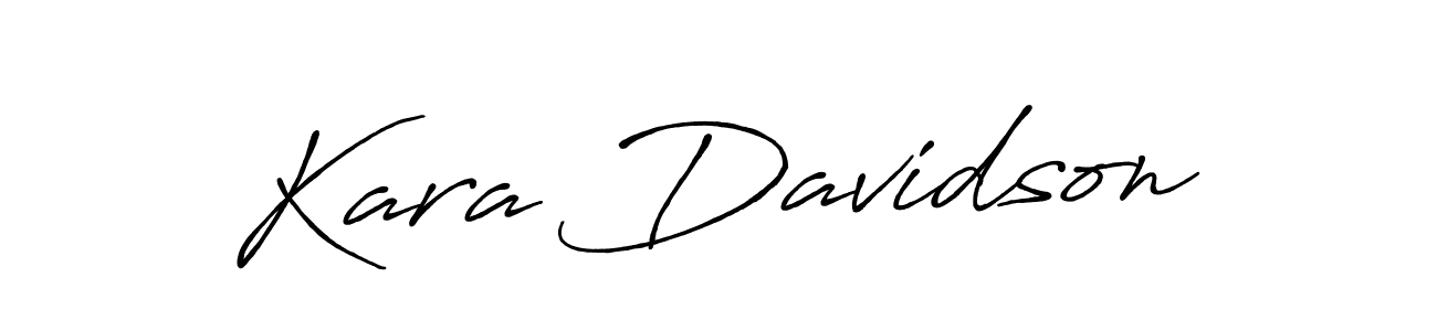 Make a beautiful signature design for name Kara Davidson. Use this online signature maker to create a handwritten signature for free. Kara Davidson signature style 7 images and pictures png