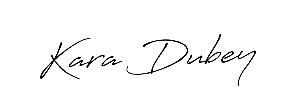 Similarly Antro_Vectra_Bolder is the best handwritten signature design. Signature creator online .You can use it as an online autograph creator for name Kara Dubey. Kara Dubey signature style 7 images and pictures png