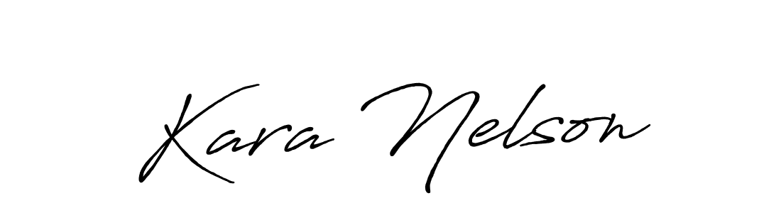 Antro_Vectra_Bolder is a professional signature style that is perfect for those who want to add a touch of class to their signature. It is also a great choice for those who want to make their signature more unique. Get Kara Nelson name to fancy signature for free. Kara Nelson signature style 7 images and pictures png