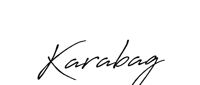 Also we have Karabag name is the best signature style. Create professional handwritten signature collection using Antro_Vectra_Bolder autograph style. Karabag signature style 7 images and pictures png