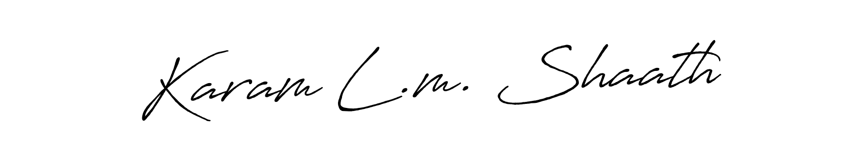 This is the best signature style for the Karam L.m. Shaath name. Also you like these signature font (Antro_Vectra_Bolder). Mix name signature. Karam L.m. Shaath signature style 7 images and pictures png