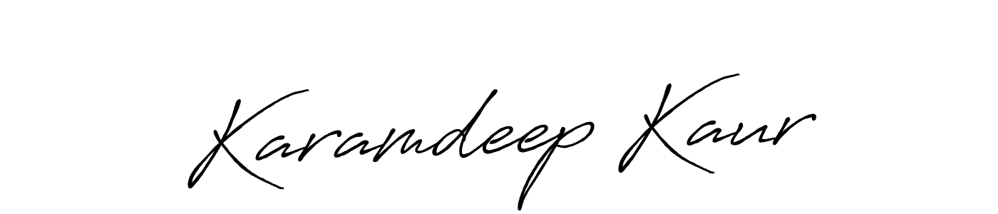 Once you've used our free online signature maker to create your best signature Antro_Vectra_Bolder style, it's time to enjoy all of the benefits that Karamdeep Kaur name signing documents. Karamdeep Kaur signature style 7 images and pictures png