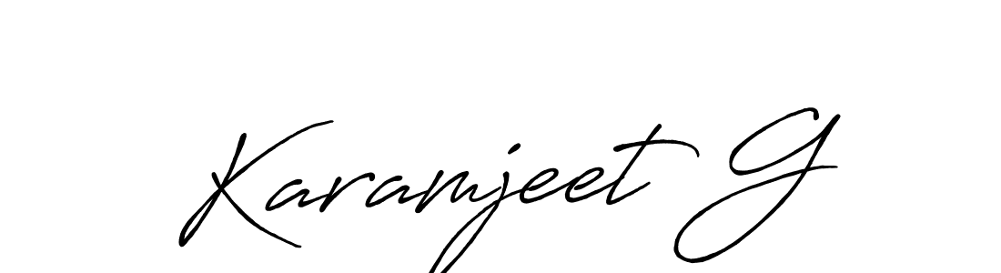You can use this online signature creator to create a handwritten signature for the name Karamjeet G. This is the best online autograph maker. Karamjeet G signature style 7 images and pictures png