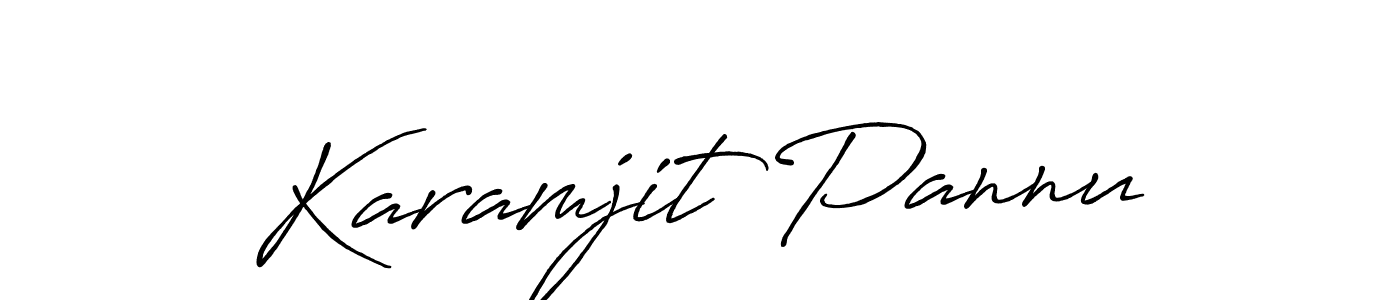 Antro_Vectra_Bolder is a professional signature style that is perfect for those who want to add a touch of class to their signature. It is also a great choice for those who want to make their signature more unique. Get Karamjit Pannu name to fancy signature for free. Karamjit Pannu signature style 7 images and pictures png