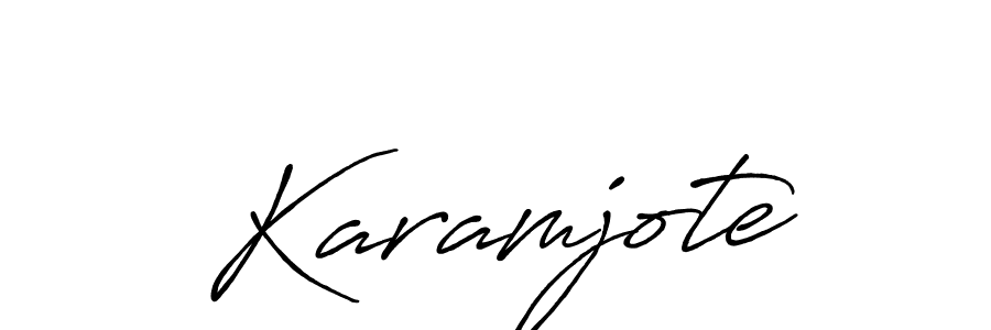 You can use this online signature creator to create a handwritten signature for the name Karamjote. This is the best online autograph maker. Karamjote signature style 7 images and pictures png