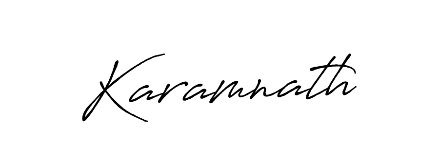 Make a beautiful signature design for name Karamnath. Use this online signature maker to create a handwritten signature for free. Karamnath signature style 7 images and pictures png