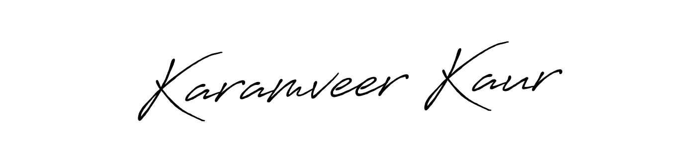 You can use this online signature creator to create a handwritten signature for the name Karamveer Kaur. This is the best online autograph maker. Karamveer Kaur signature style 7 images and pictures png