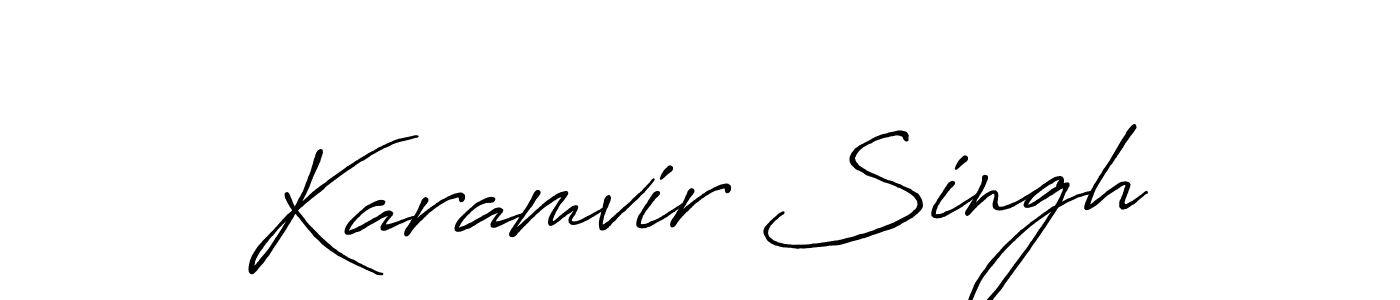 How to Draw Karamvir Singh signature style? Antro_Vectra_Bolder is a latest design signature styles for name Karamvir Singh. Karamvir Singh signature style 7 images and pictures png
