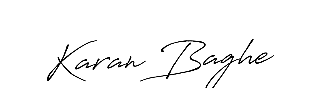 It looks lik you need a new signature style for name Karan Baghe. Design unique handwritten (Antro_Vectra_Bolder) signature with our free signature maker in just a few clicks. Karan Baghe signature style 7 images and pictures png