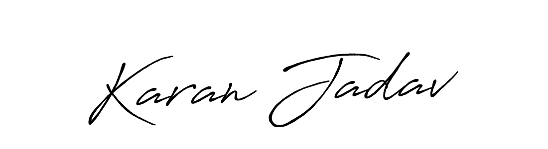 Here are the top 10 professional signature styles for the name Karan Jadav. These are the best autograph styles you can use for your name. Karan Jadav signature style 7 images and pictures png