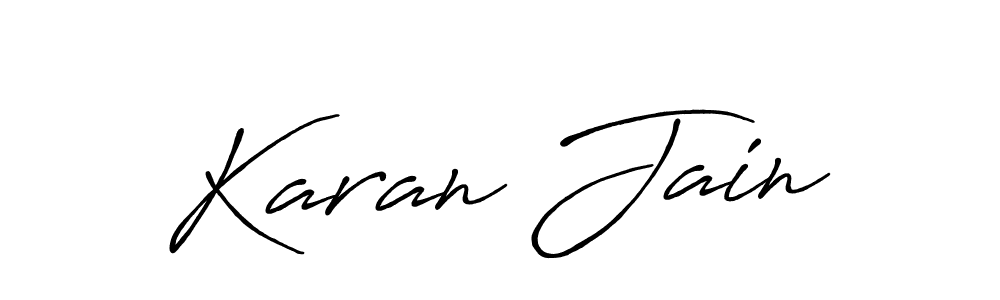 How to Draw Karan Jain signature style? Antro_Vectra_Bolder is a latest design signature styles for name Karan Jain. Karan Jain signature style 7 images and pictures png