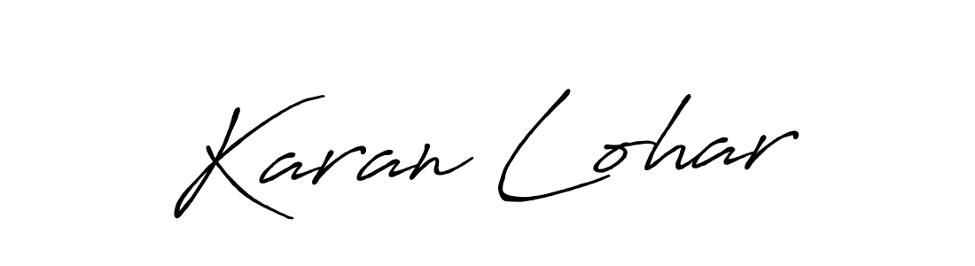 This is the best signature style for the Karan Lohar name. Also you like these signature font (Antro_Vectra_Bolder). Mix name signature. Karan Lohar signature style 7 images and pictures png