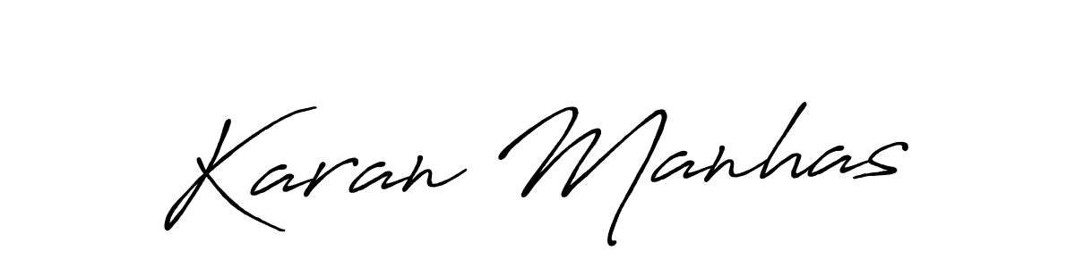 Also we have Karan Manhas name is the best signature style. Create professional handwritten signature collection using Antro_Vectra_Bolder autograph style. Karan Manhas signature style 7 images and pictures png