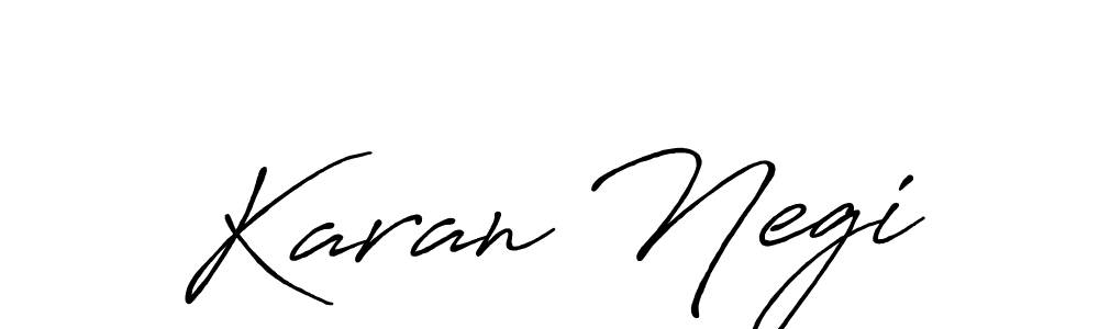 if you are searching for the best signature style for your name Karan Negi. so please give up your signature search. here we have designed multiple signature styles  using Antro_Vectra_Bolder. Karan Negi signature style 7 images and pictures png