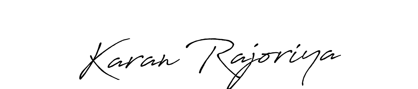 Similarly Antro_Vectra_Bolder is the best handwritten signature design. Signature creator online .You can use it as an online autograph creator for name Karan Rajoriya. Karan Rajoriya signature style 7 images and pictures png