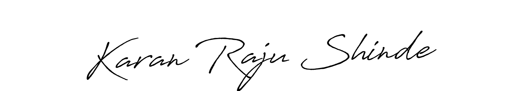 if you are searching for the best signature style for your name Karan Raju Shinde. so please give up your signature search. here we have designed multiple signature styles  using Antro_Vectra_Bolder. Karan Raju Shinde signature style 7 images and pictures png