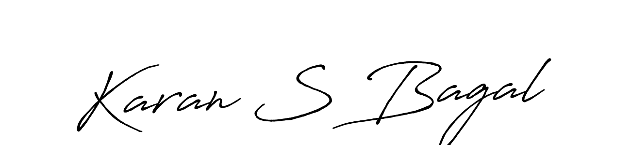 This is the best signature style for the Karan S Bagal name. Also you like these signature font (Antro_Vectra_Bolder). Mix name signature. Karan S Bagal signature style 7 images and pictures png