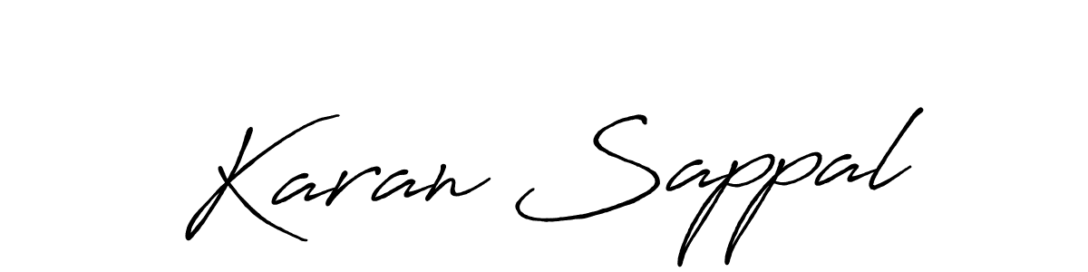 Once you've used our free online signature maker to create your best signature Antro_Vectra_Bolder style, it's time to enjoy all of the benefits that Karan Sappal name signing documents. Karan Sappal signature style 7 images and pictures png