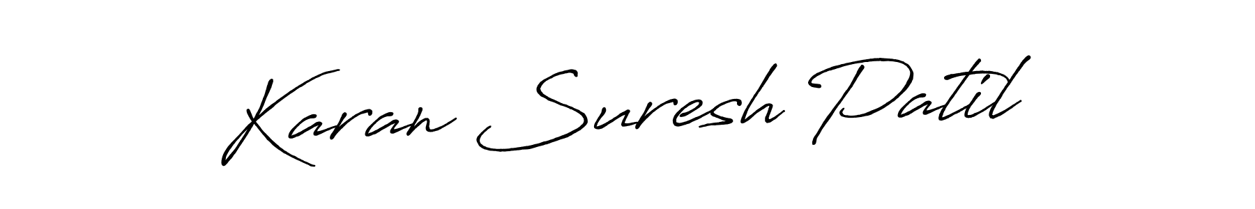 This is the best signature style for the Karan Suresh Patil name. Also you like these signature font (Antro_Vectra_Bolder). Mix name signature. Karan Suresh Patil signature style 7 images and pictures png