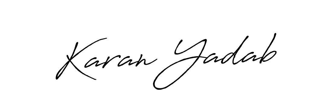 This is the best signature style for the Karan Yadab name. Also you like these signature font (Antro_Vectra_Bolder). Mix name signature. Karan Yadab signature style 7 images and pictures png