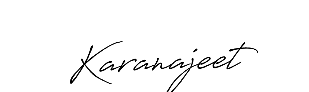 Similarly Antro_Vectra_Bolder is the best handwritten signature design. Signature creator online .You can use it as an online autograph creator for name Karanajeet. Karanajeet signature style 7 images and pictures png
